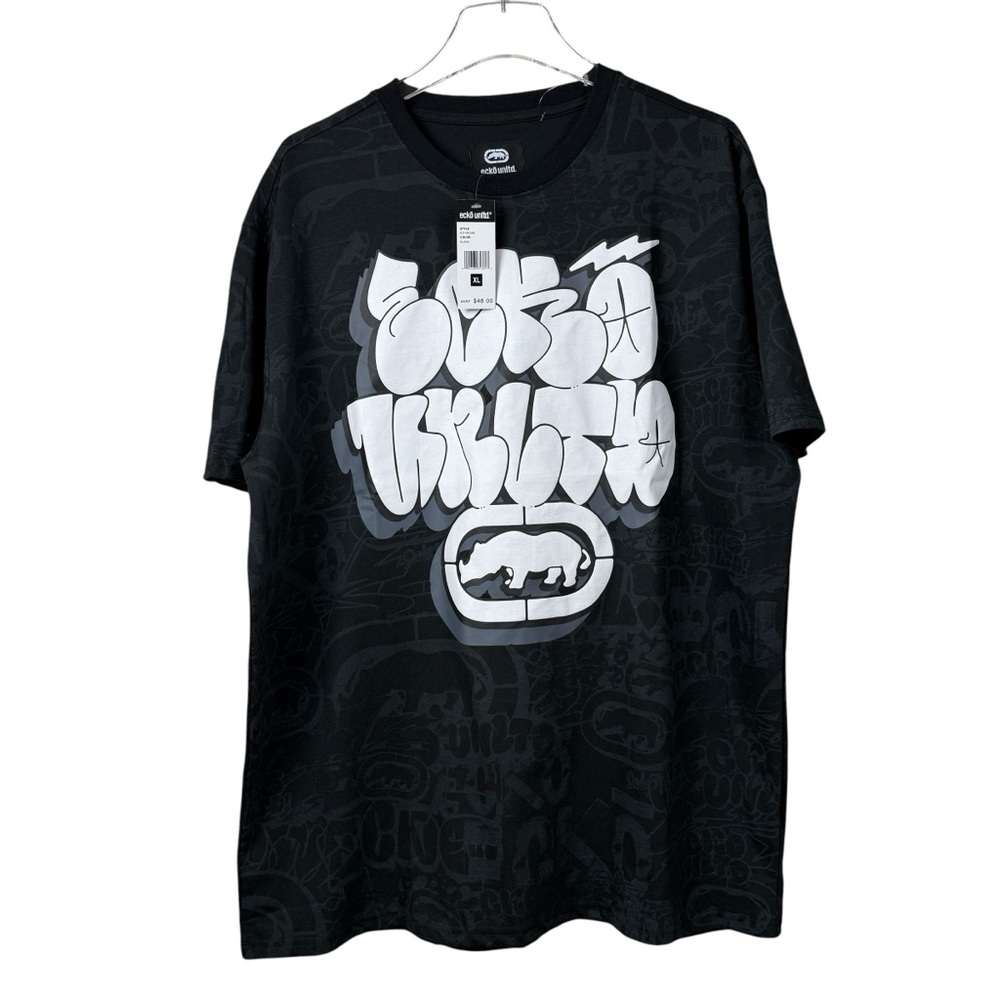 Ecko Unlimited Allover Print Graphic T-Shirt Men’s Size XL NWT MSRP $48